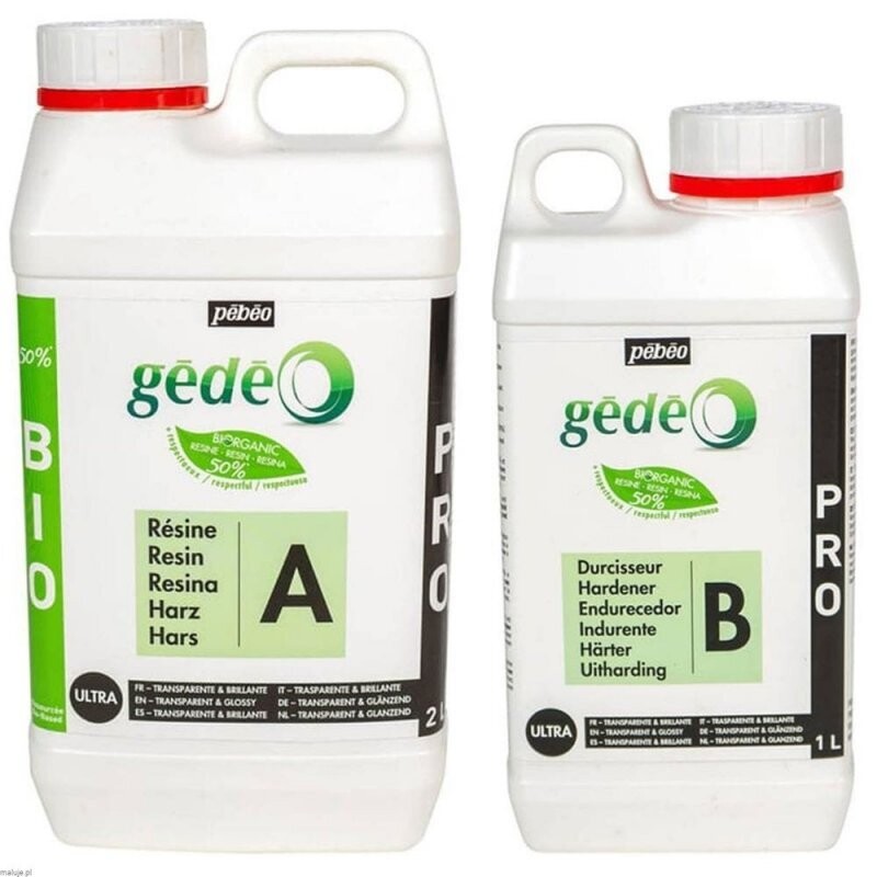 PEBEO GEDEO 2+1LIT RESIN BIO PRO A+B 766144