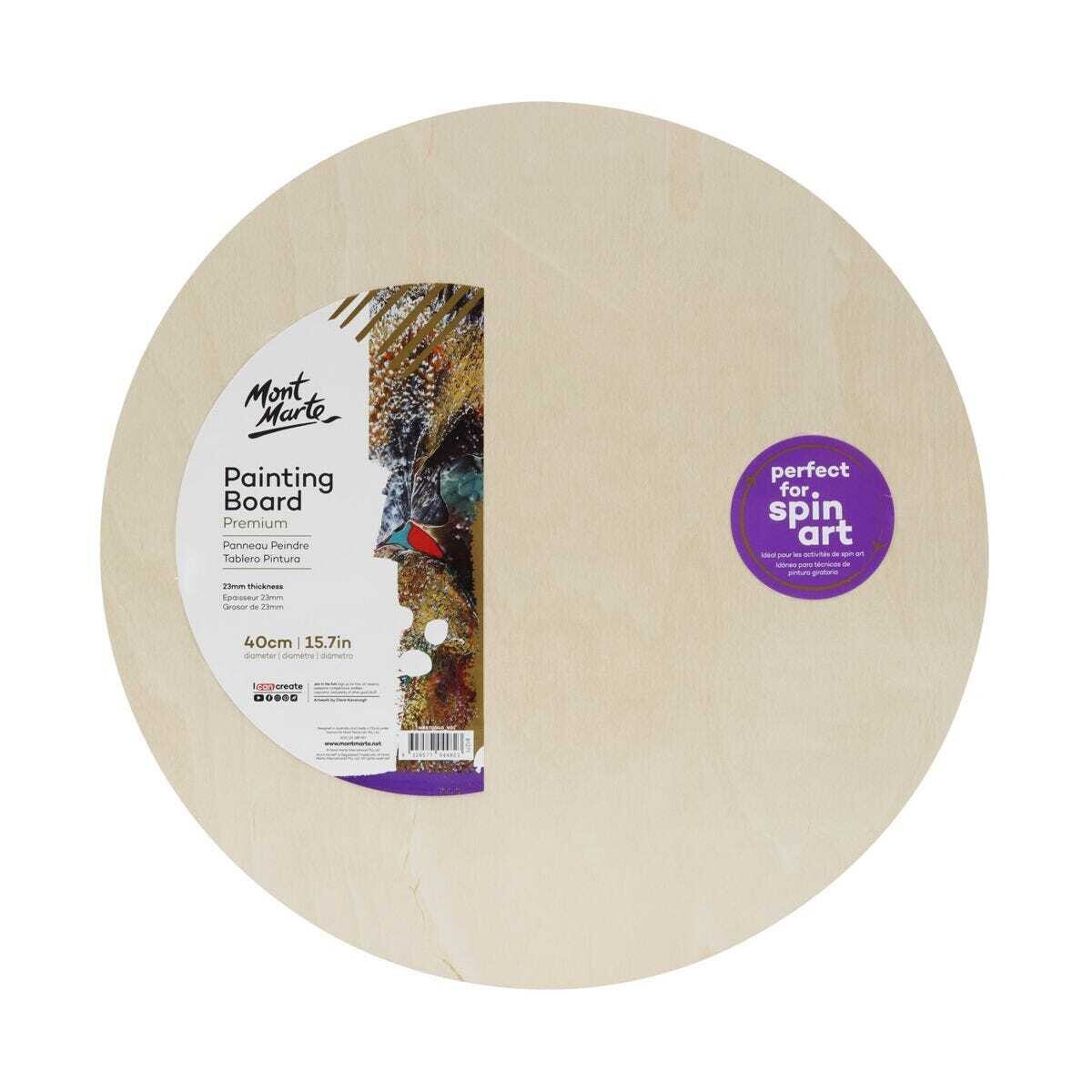 MM 40CM ROUND PAINTING BOARD MBST0040