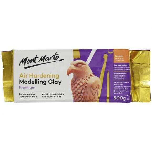 MM 500GRM AIR HARDENING MODELLING CLAY BROWN
