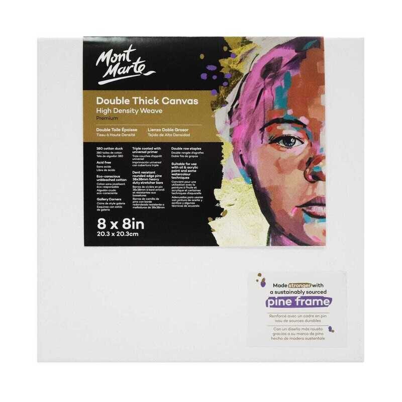 MM 20.3X20.3CM 3D CANVAS BOARD CMMD2020