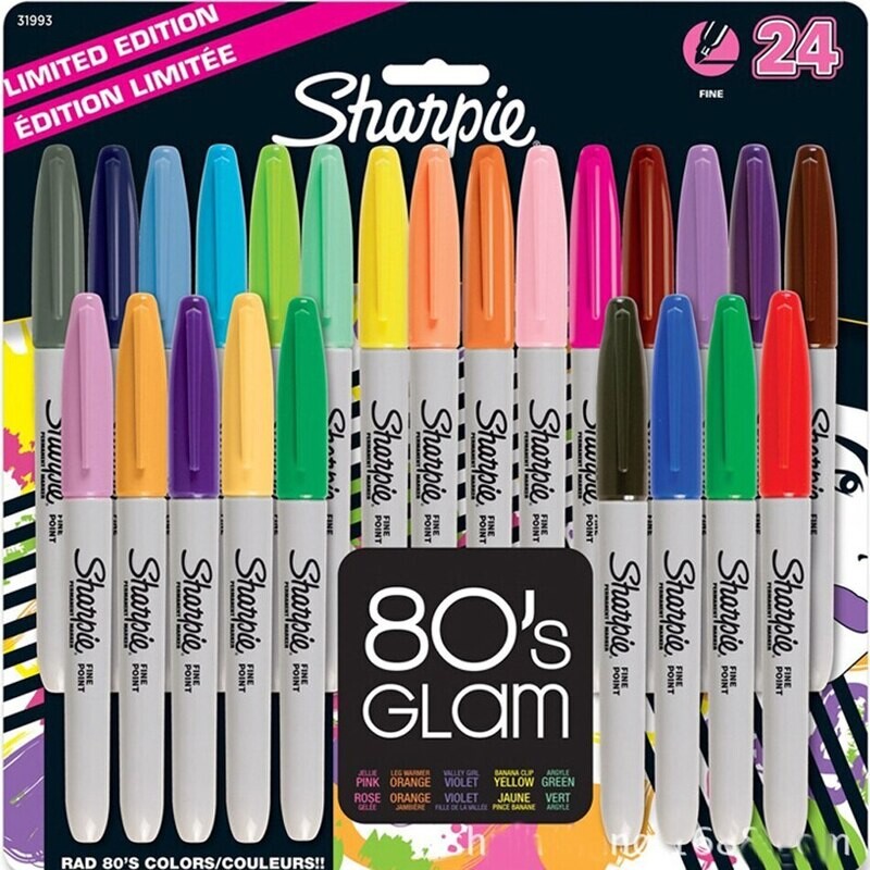 SHARPIE 24 COLOR FINE PERMANENT MARKER BLS