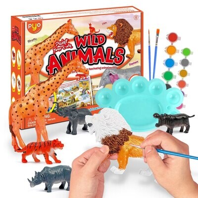 RSC PAINT YOUR OWN WILD ANIMALS T2491 P21-306