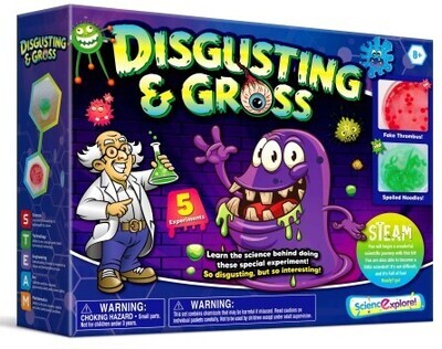RSC DISGUSTING & GROSS SCIENCE KIT T3509 P21-310