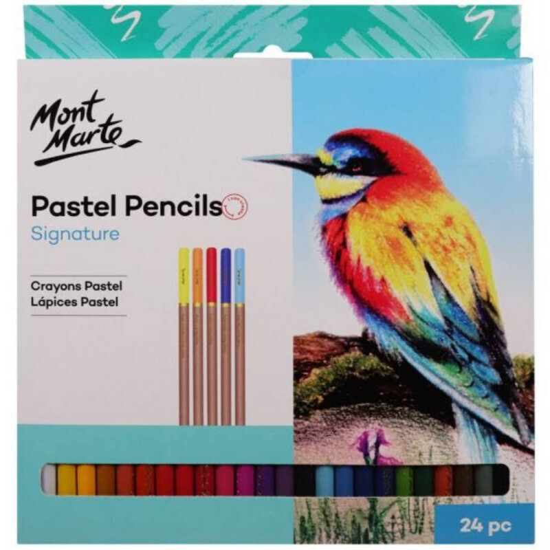 MM 24PCS PASTEL PENCILS MPN0099