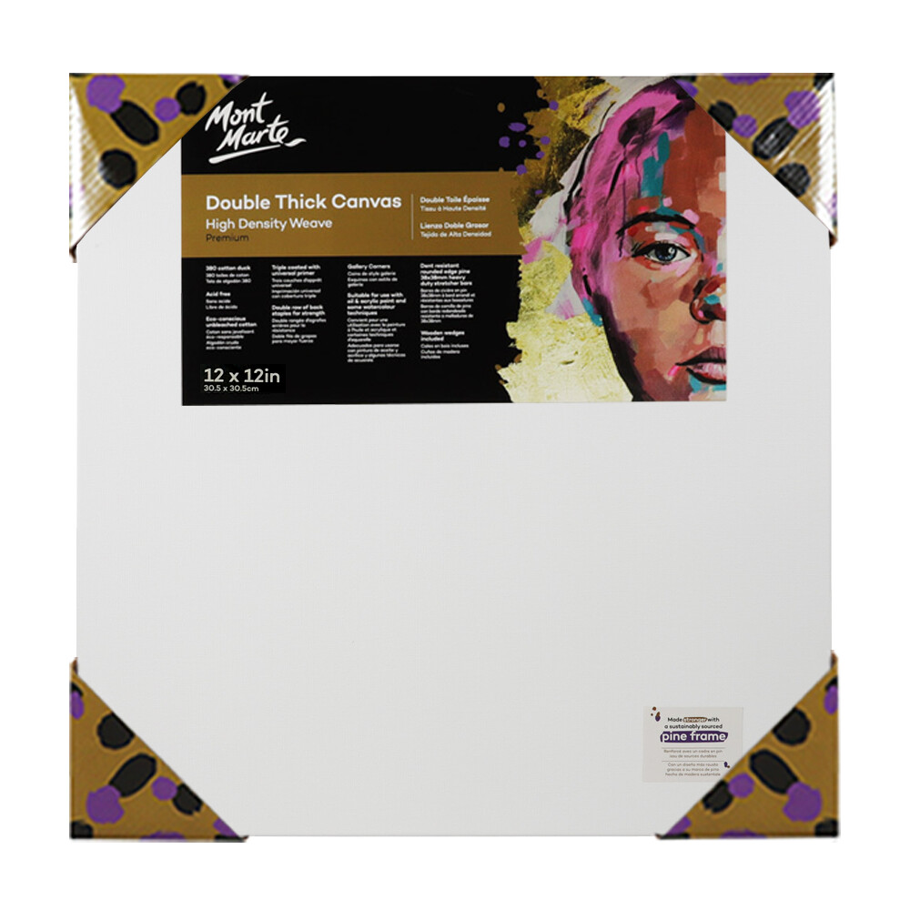 MM 30.5X30.5CM 3D CANVAS BOARD CMMD3030