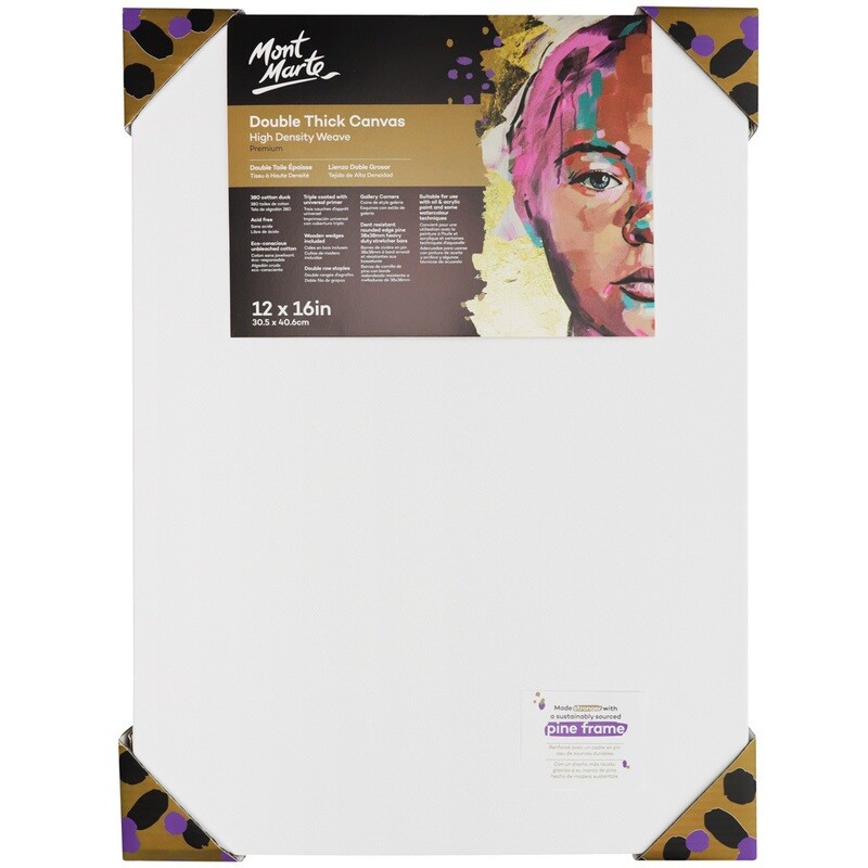 MM 30.5X40.6CM 3D CANVAS BOARD CMMD3040