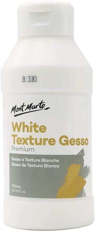 MM 250ML WHITE TEXTURE GESSO MPA2501