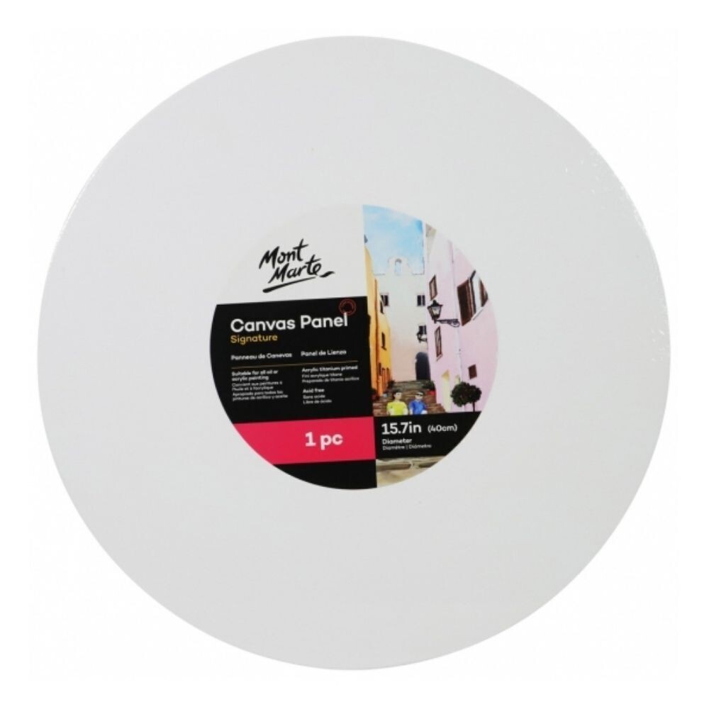 MM 40CM ROUND CANVAS PANEL CMPR0040