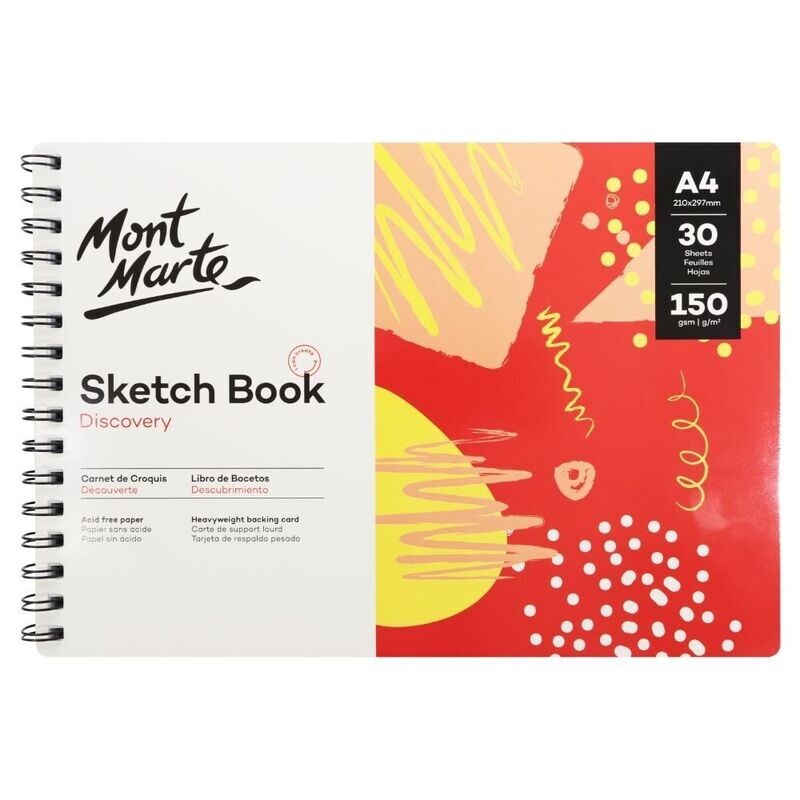 MM A4 SKETCH BOOK PAD 150GSM 30SHS MSB0119