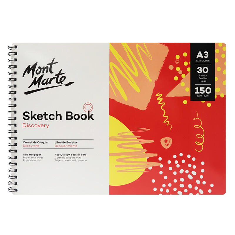 MM A3 SKETCH BOOK 150GSM 30SHS MSB0118