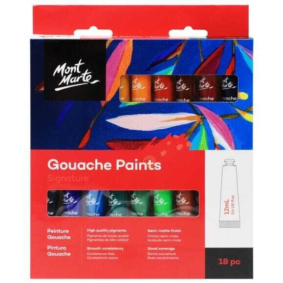 MM GOUACHE PAINTS SET 18T12ML PMSH0029