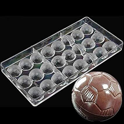RSC 24 HOLE PC CHOCOLATE FOOTBALL MOULD P17-39I