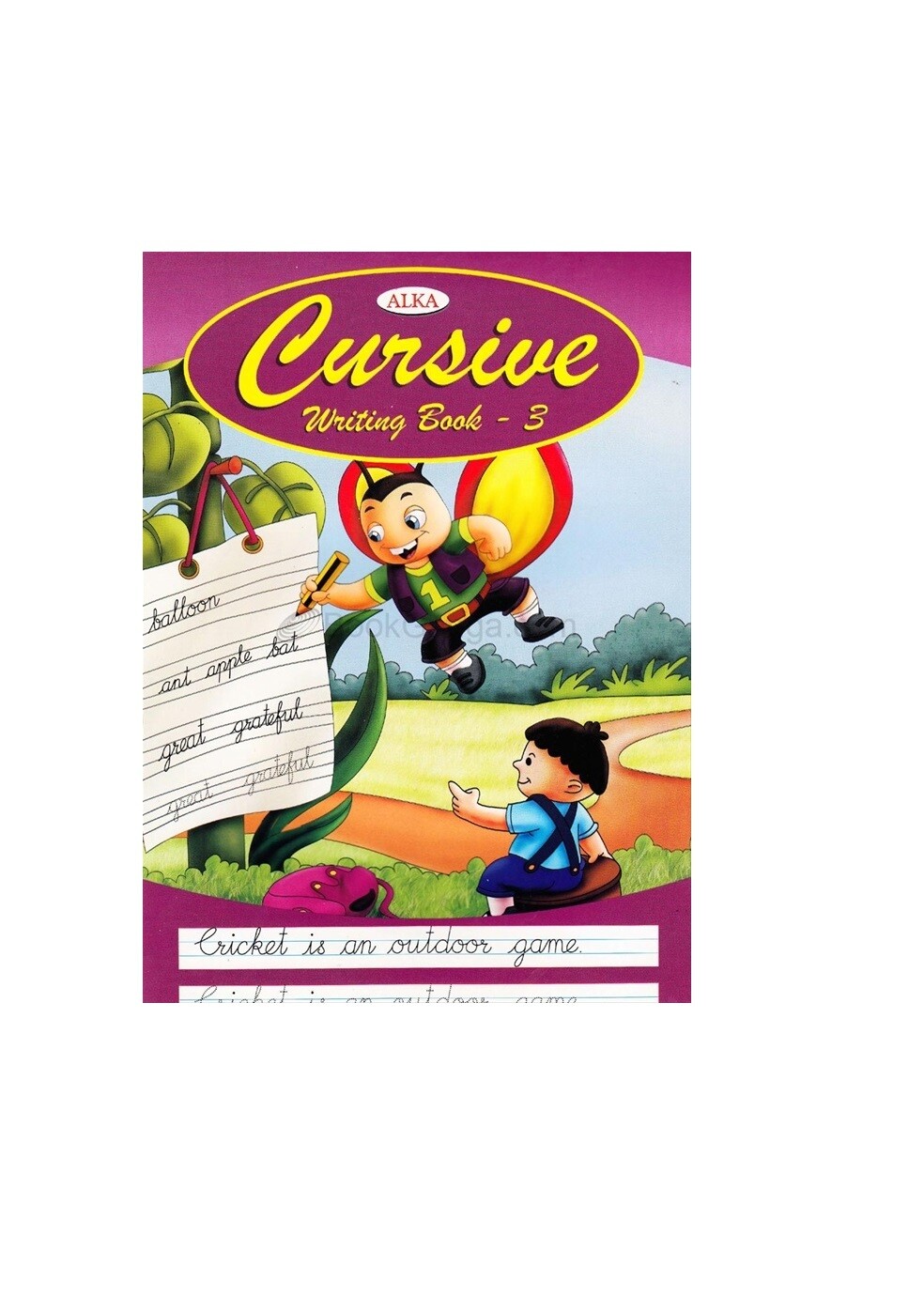 WELCOME/ALKA CURSIVE WRITING BOOK NO.3