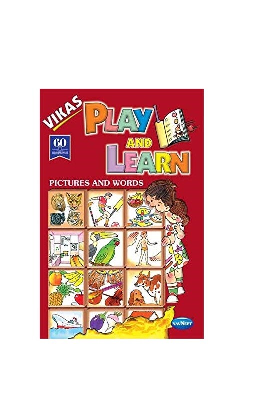 VIKAS PLAY AND LEARN PICTURES & WORDS