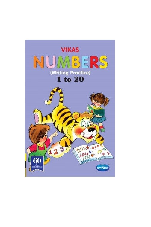 VIKAS 1-20 NUMBERS BOOK K0072