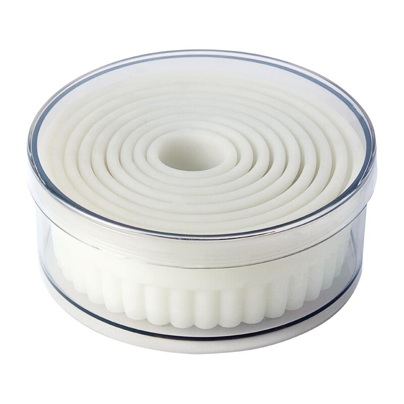 NISBETS GT140 SCHNEIDER ROUND SERRATED PASTRY CUTT