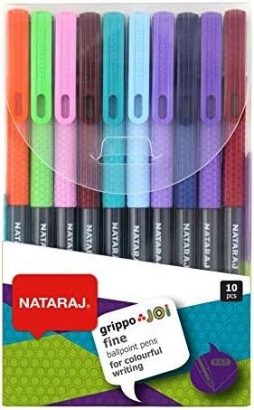 NATARAJ 10PCS 1MM TRIRITE
JOI MEDIUM BALL PEN ASTD