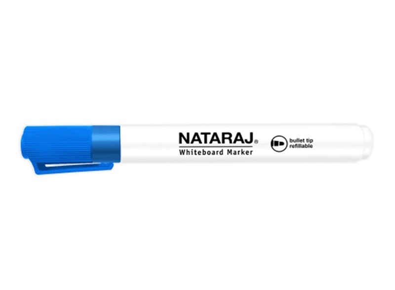 NATARAJ WHITE BOARD MARKER BLUE