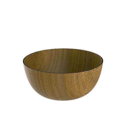 DENOX 24CM WOODEN BOWL 11510