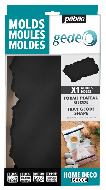 PEBEO GEDEO 1PC TRAY MOLDES+2 HDL SILICON 766614