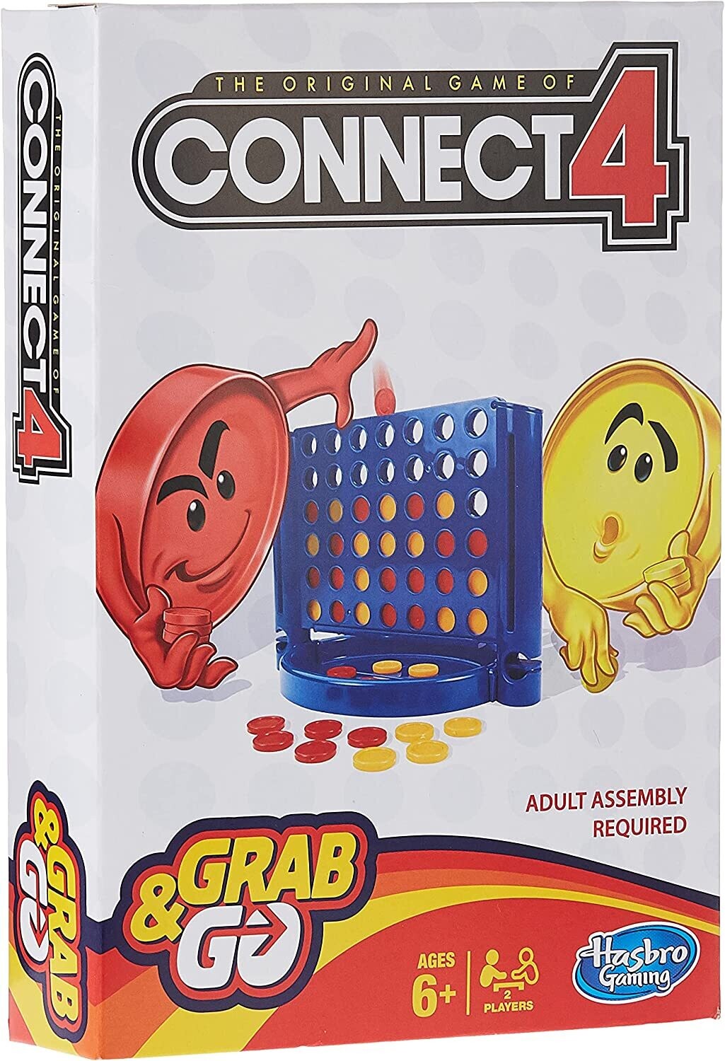 HASBRO ORIGINAL CONNECT 4 GRAB &amp; GO B1000