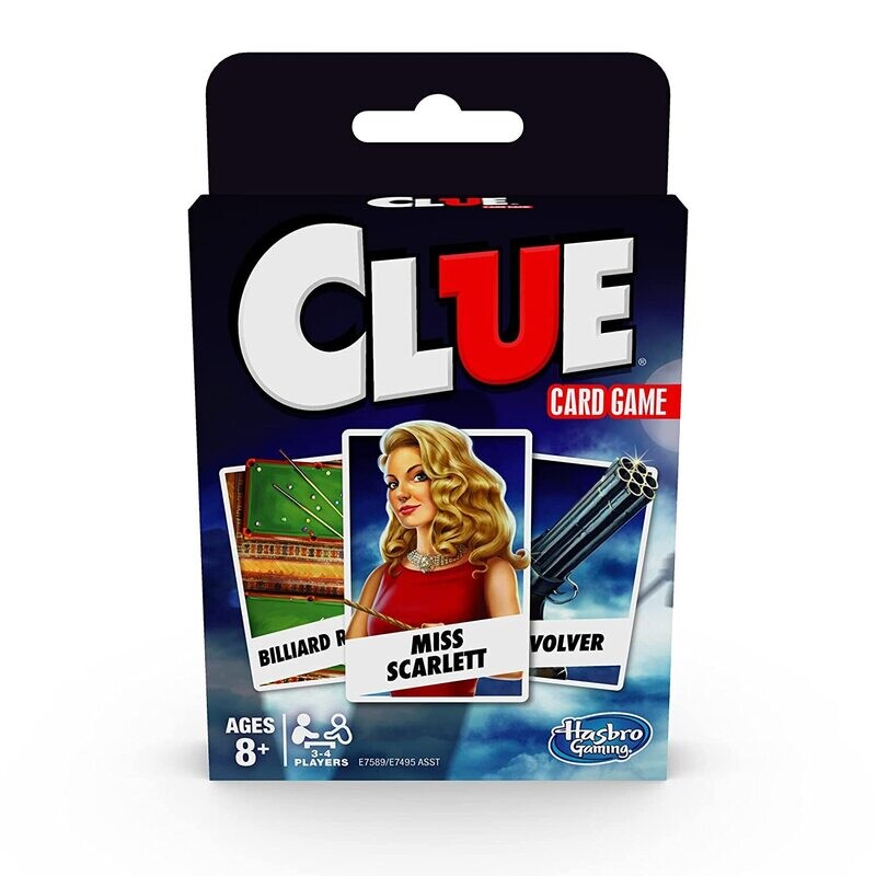 HASBRO CLUE CARD GAME E7589