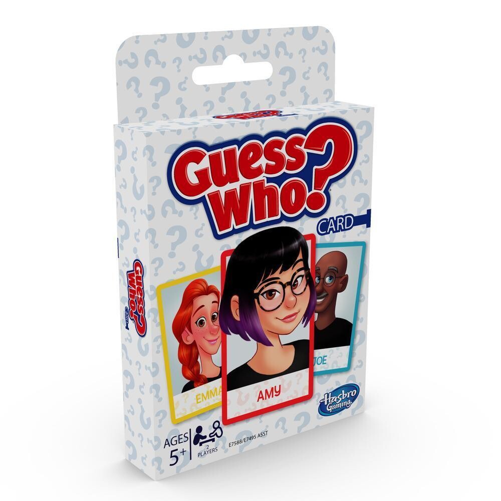 HASBRO GUESS WHO? CARD GAME E7588 E7495