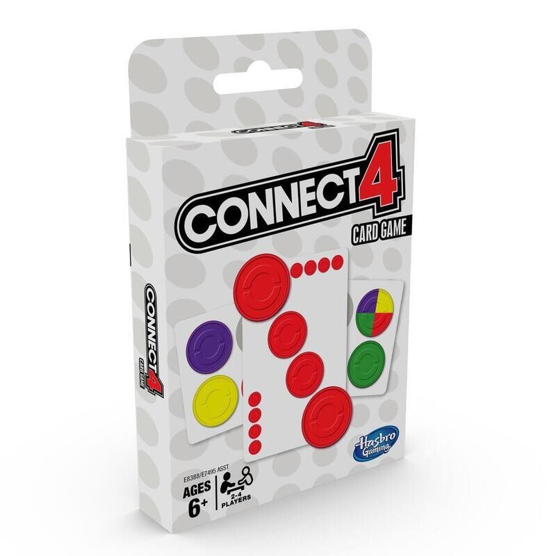 HASBRO CONNECT 4 CARD GAME E8388 E7495