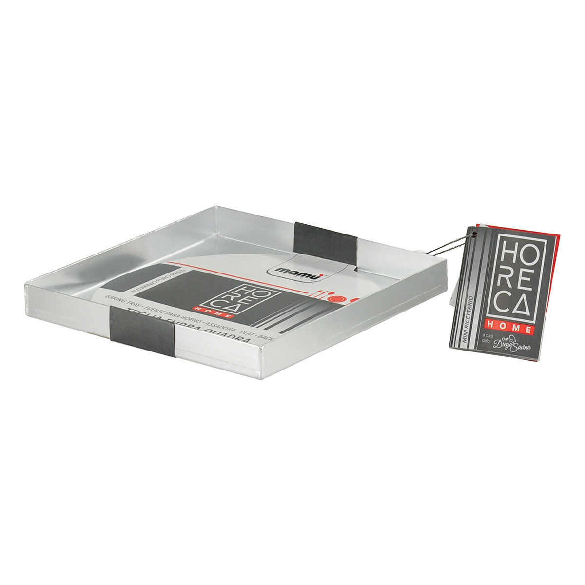 MAMU ALU SQ 31X31CMX2.5H BAKING TRAY