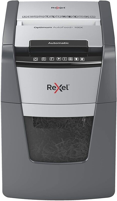 REXEL OPTIMUM AUTOFEED+ 100X PAPER SHREDDER