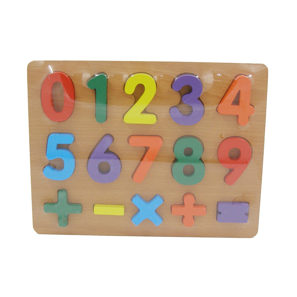 RSC WOODEN BOARD ALPHA-NUMBER-SHAPE C19-12-13-14-1, Select: Numbers