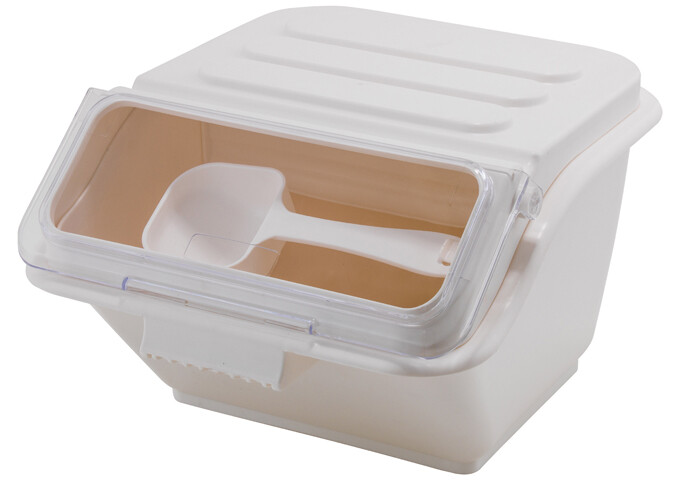 WINCO 2GAL SHELF INGREDIENT BIN WITH LID IB-2S