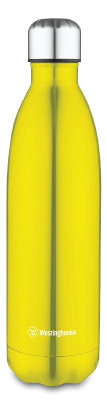 WESTINGHOUSE SS 750ML VACUUM BOTTLE YELLOW