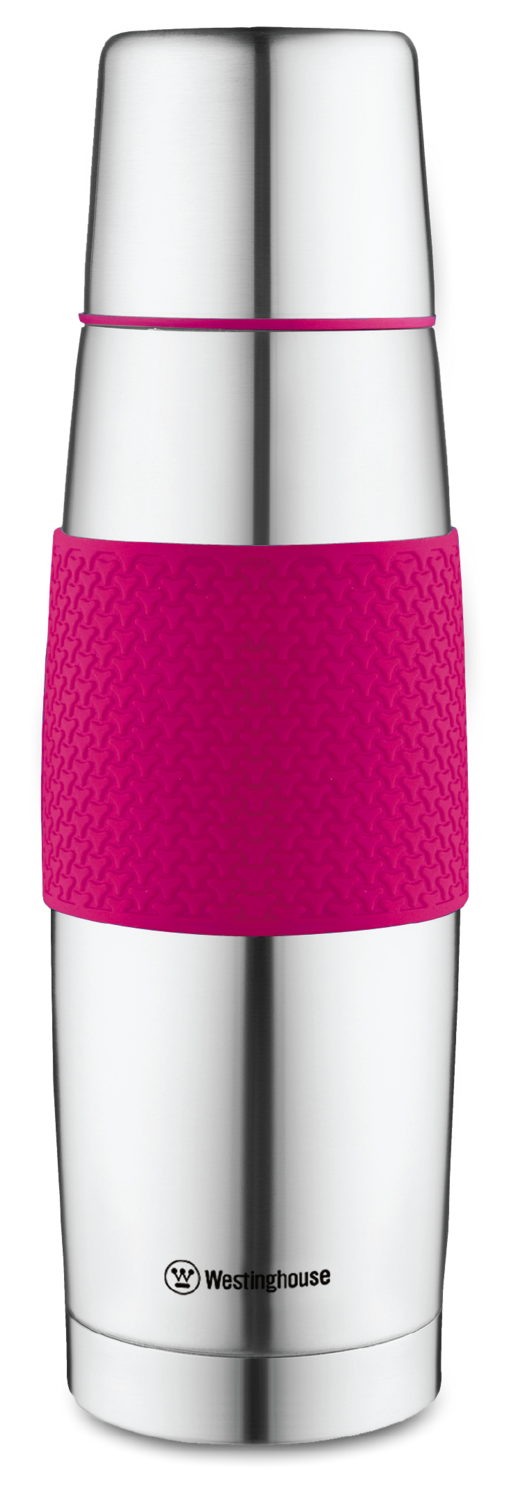 WESTINGHOUSE SS 750ML VACUUM GRIP BOTTLE PINK