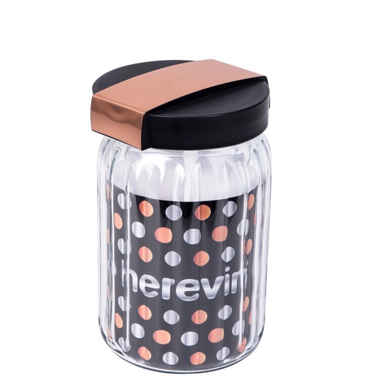 HEREVIN 1.4LIT CANISTER-ROSE GOLD 190091-004