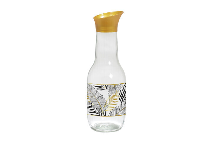 HEREVIN 1LIT CARAF BOTTLE GOLD LEAF 111652-067
