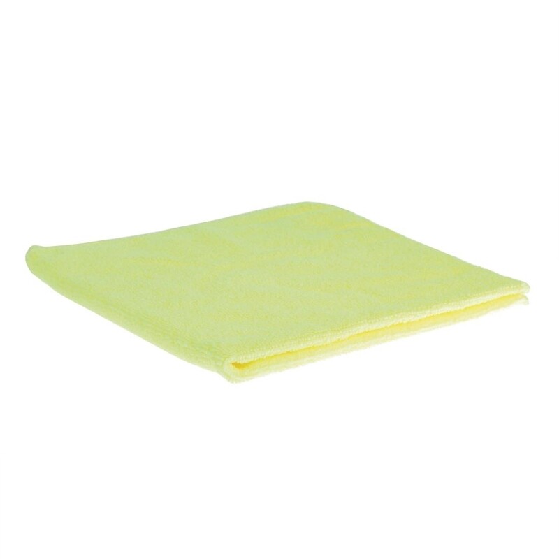 NISBETS/JANTEX DN841 MICROFIBRE CLOTHS YELLOW