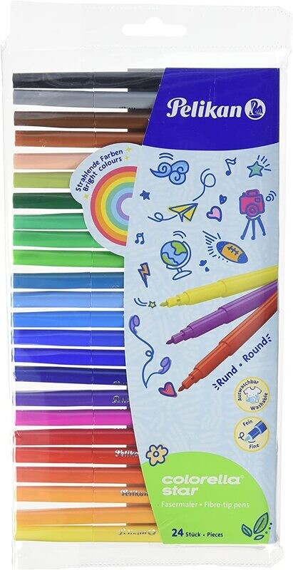 PELIKAN 24 COLOR SKETCH PEN COLORELLA 814515