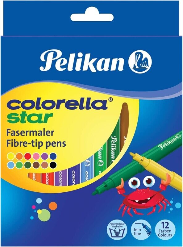 PELIKAN 12 COLOR SKETCH PEN COLORELLA 814508