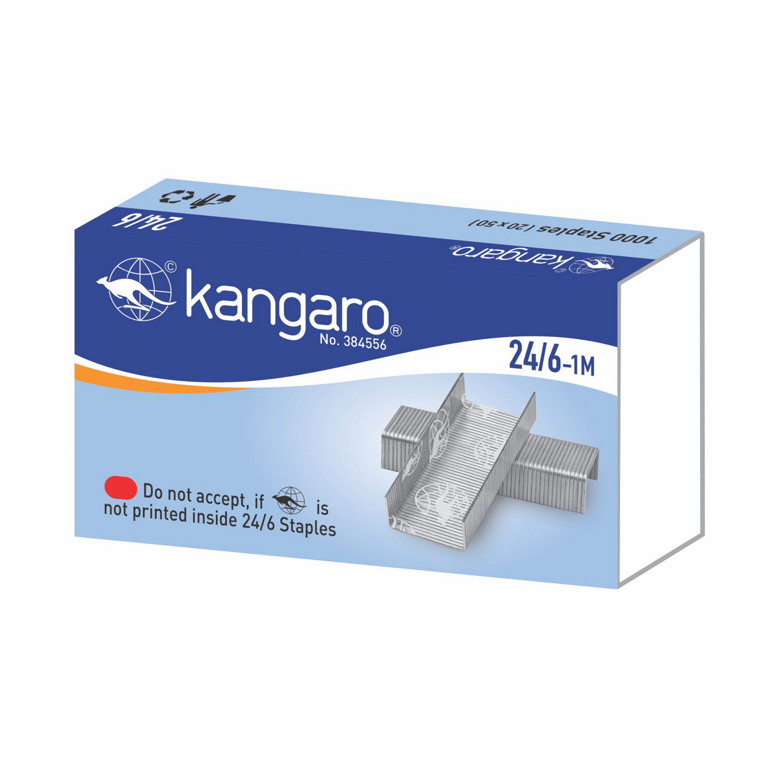 KANGARO 1000 STAPLES 24/6-1M
