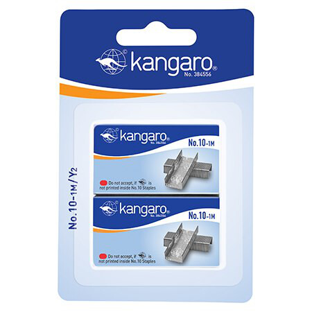 KANGARO STAPLES NO.10-1M/Y2 SET OF 2