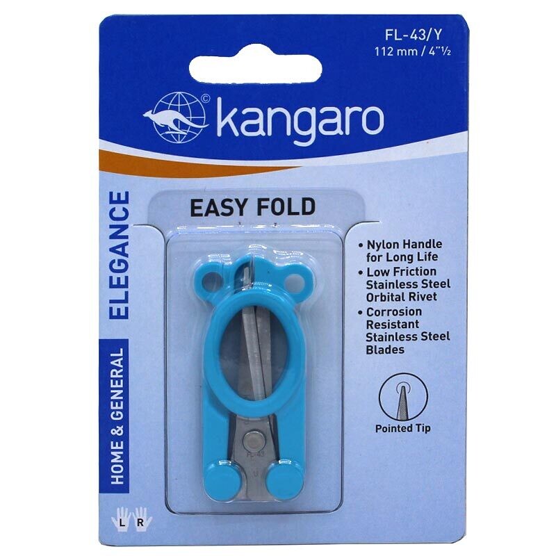 KANGARO 4.5" EASY FOLD SCISSOR FL-43/Y