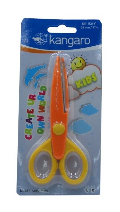 KANGARO 5.5&quot; KINDS KRAFT SCISSOR KR-53/Y