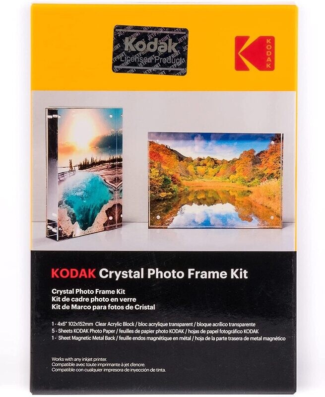 KODAK 4R CRYSTAL PHOTO FRAME+5SHS PAPER