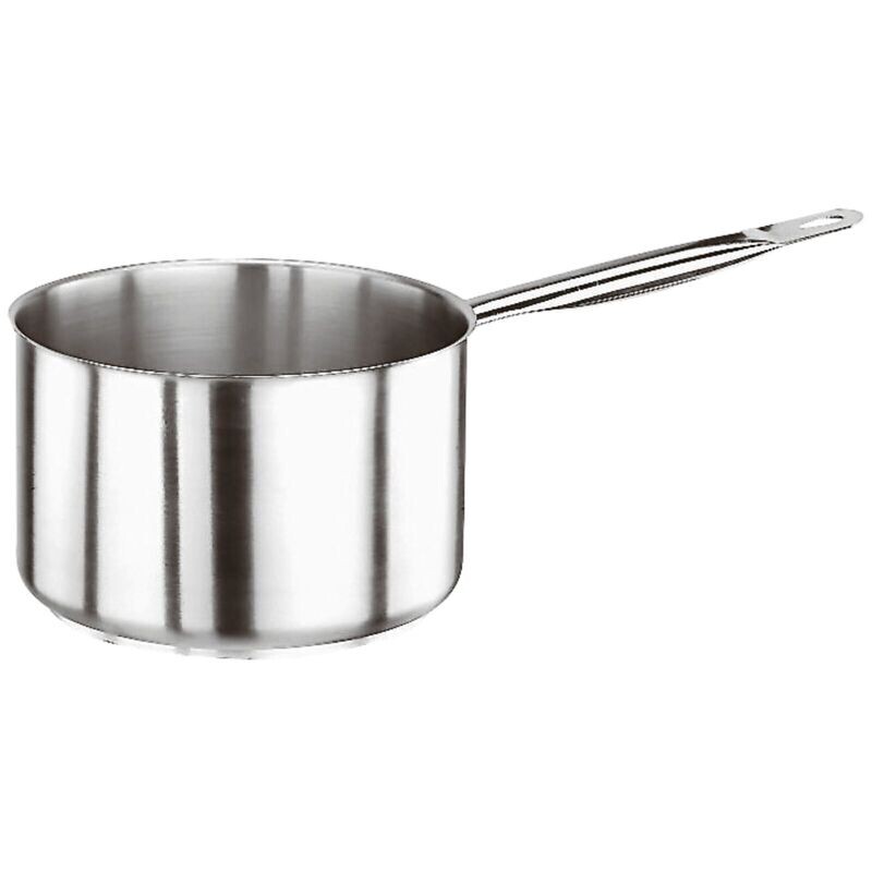 PADERNO SS 24CM SAUCEPAN+2HDL 6.5LIT H14.5CM+LID