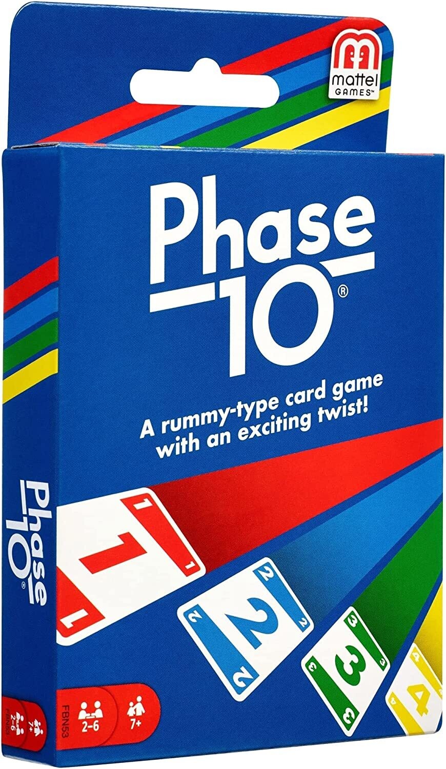 WELCOME MATTEL PHASE 10 CARD GAME W5800