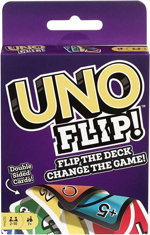 WELCOME MATTEL UNO FLIP CARD GAME GDR44