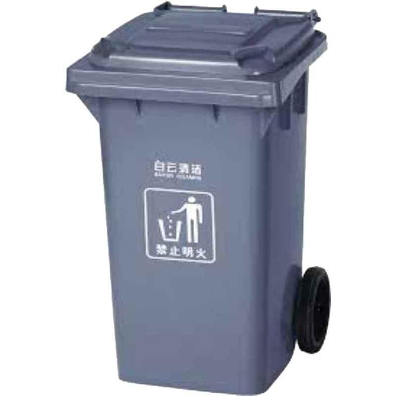 BAIYUN 240LIT H/D GARBAGE BIN W/2 WHEELS AF07322