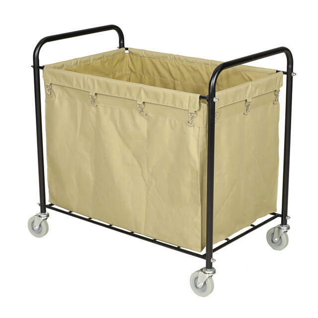 BAIYUN LAUNDRY CART 94X54.5X89.5CM CANVAS AF08156