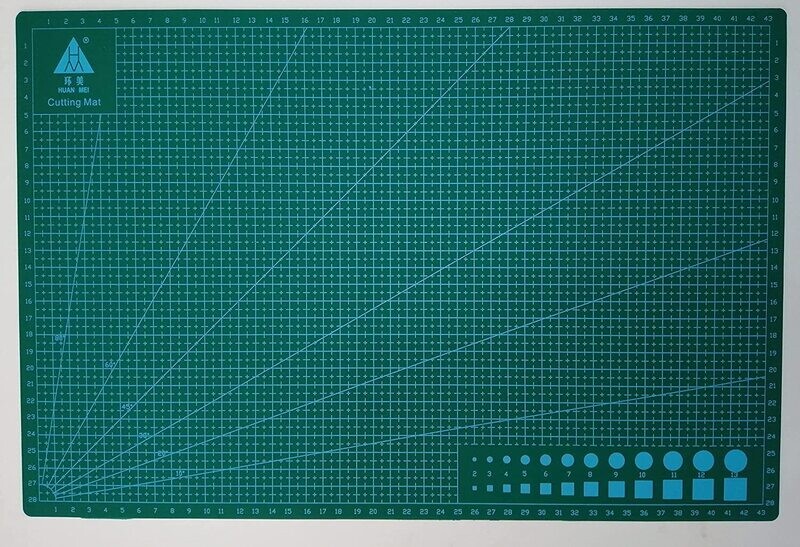 RSC A1 GREEN CUTTING MAT D18-26